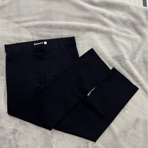 Betabrand Straight leg Navy